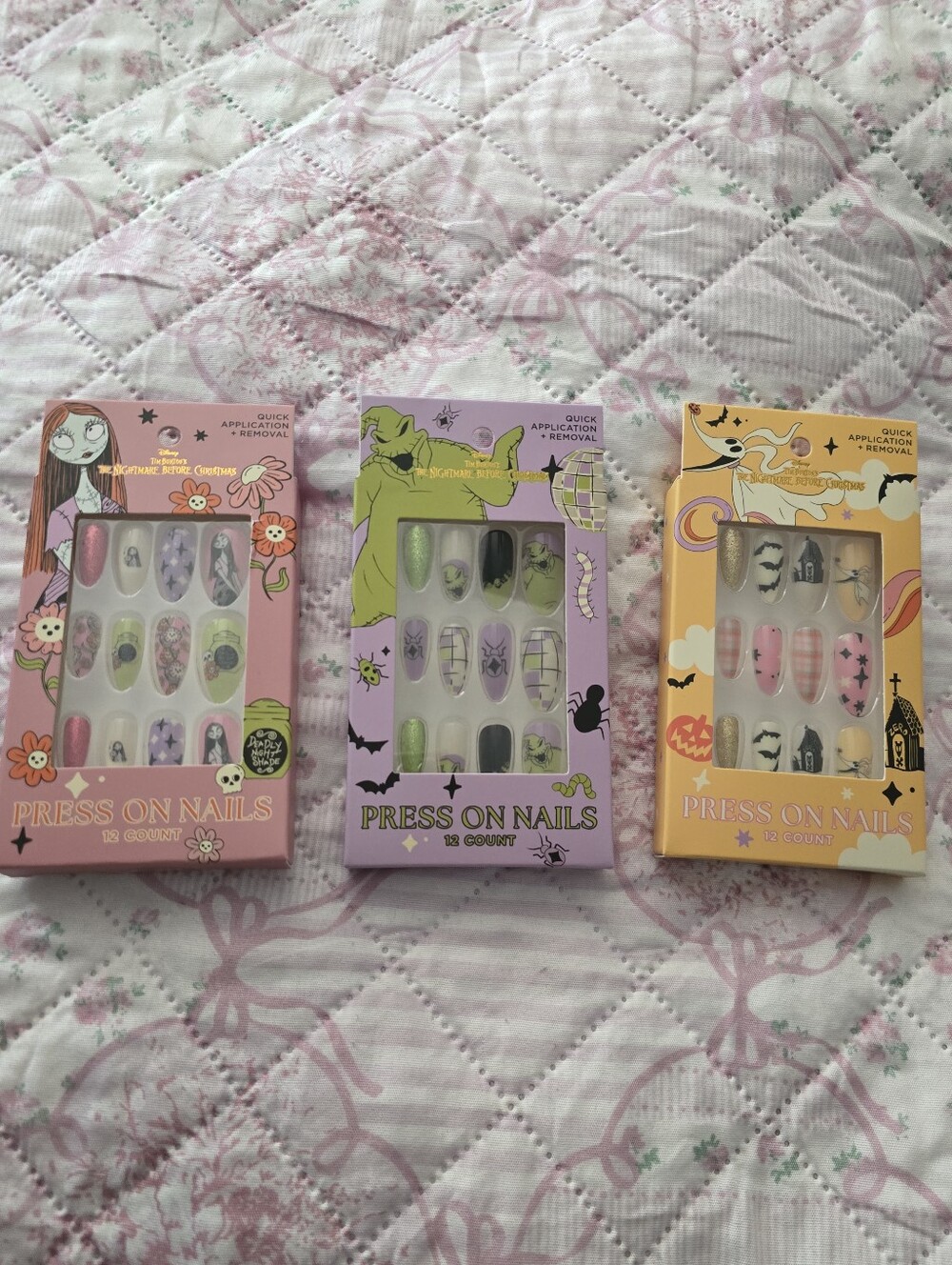 The Nightmare Before Christmas Pres On Nails